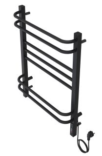 Электрический полотенцесушитель Aquatek Бетта AQ EL KRC0770BL П7 50x70см чёрный муар